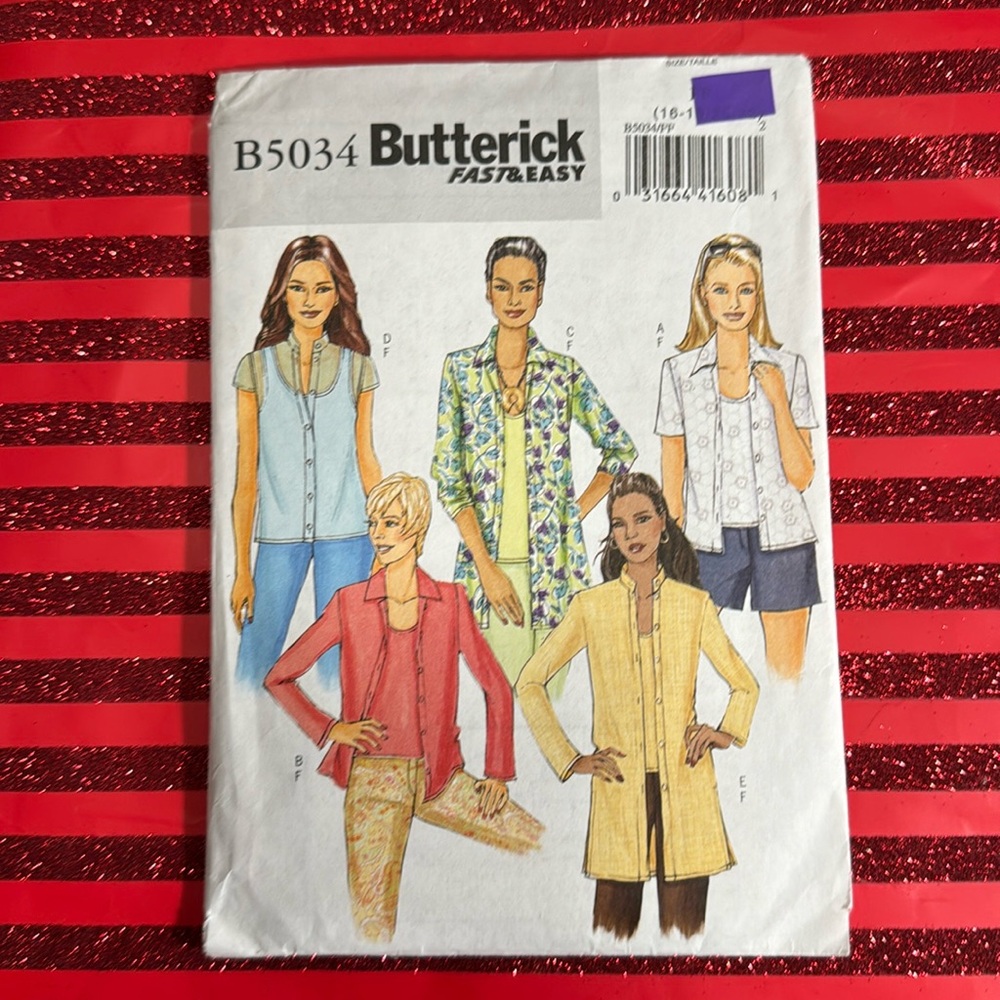 Butterick pattern B5034